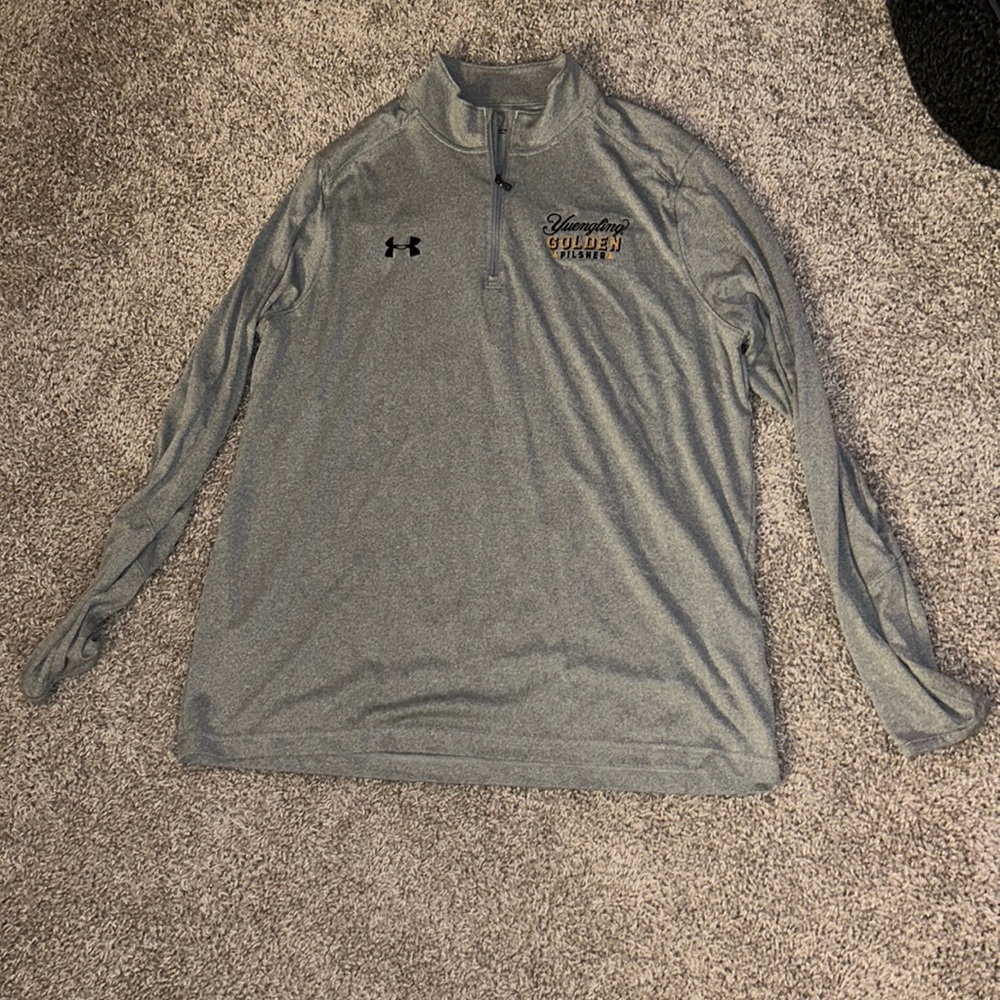 Under Armour “Yuengling Golden Pilsner” quarter zip long sleeve